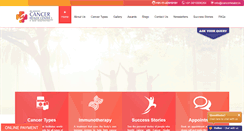 Desktop Screenshot of cancerhealercenter.com